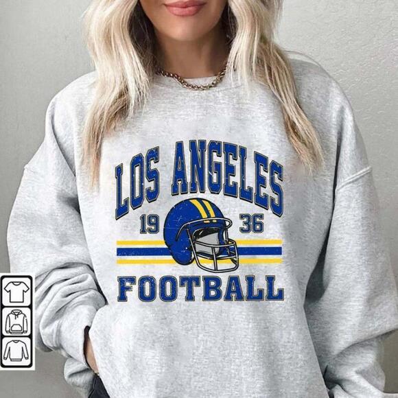 Linda T Other - 1936 Los Angeles Football Classic Team Retro Graphic Fan Look Sweatshirt